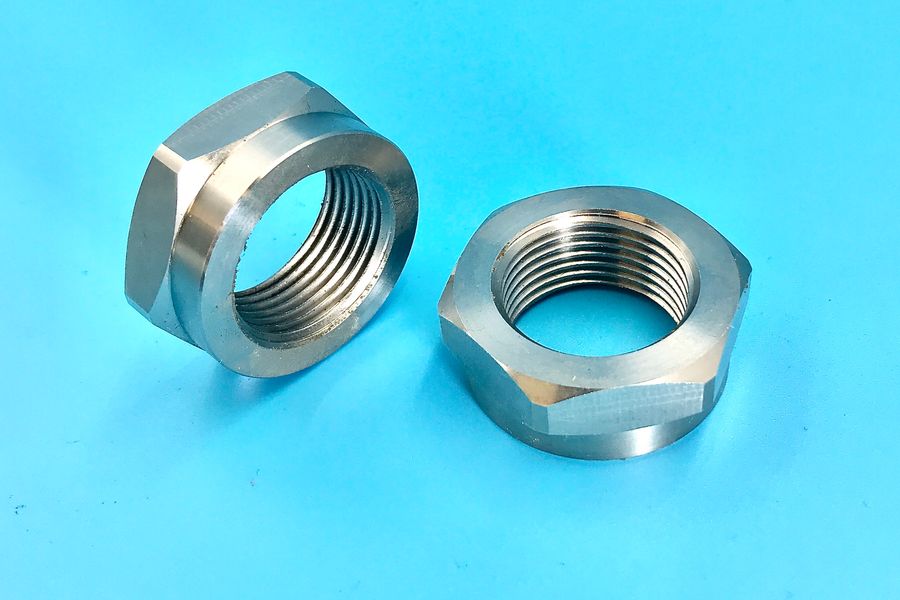 CAMSHAFT NUT M27 TITANIUM